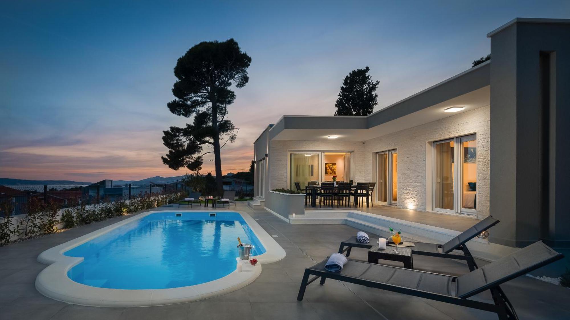 Villa Paradiso Adriatico Kaštela Eksteriør billede