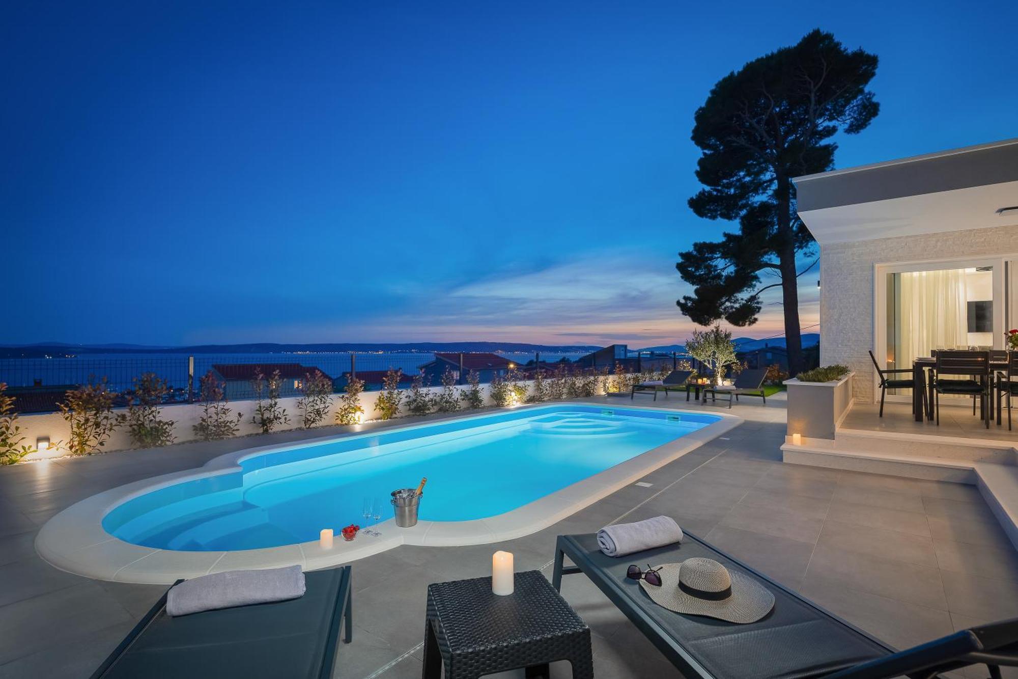 Villa Paradiso Adriatico Kaštela Eksteriør billede