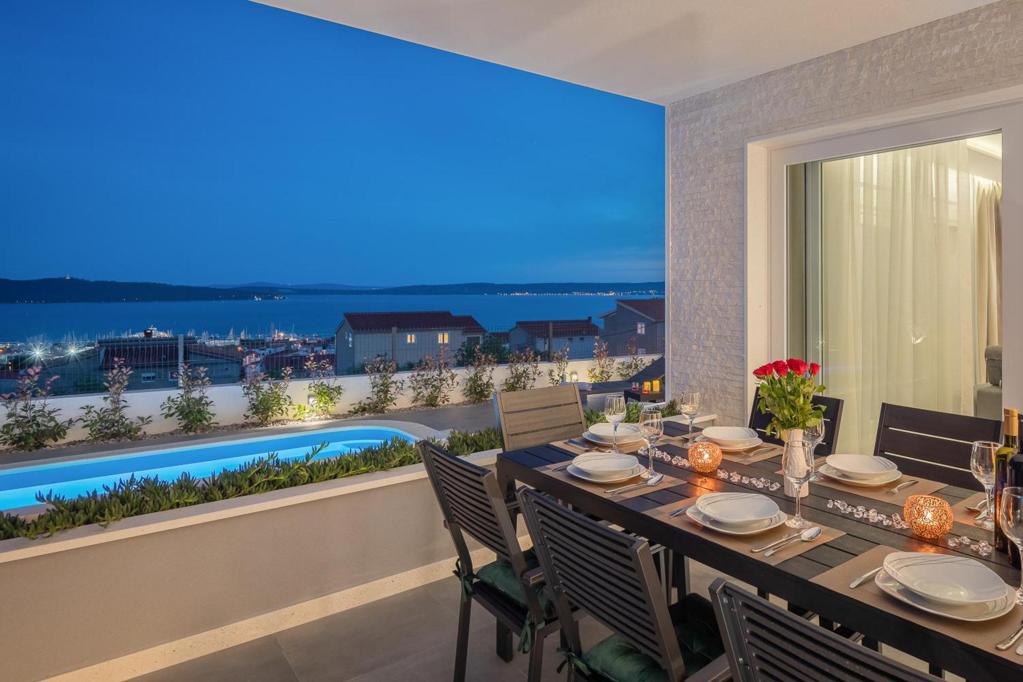 Villa Paradiso Adriatico Kaštela Eksteriør billede