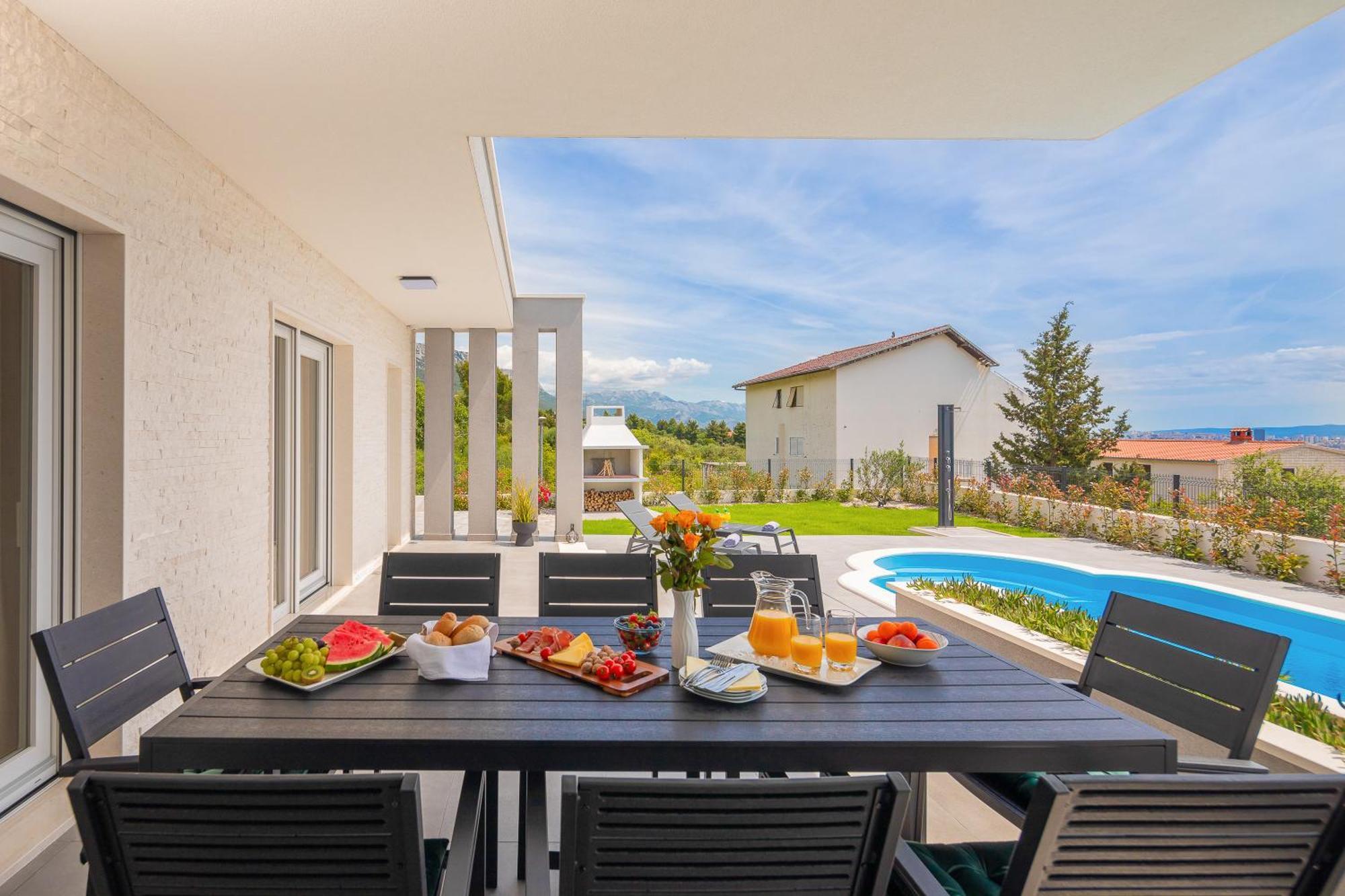 Villa Paradiso Adriatico Kaštela Eksteriør billede