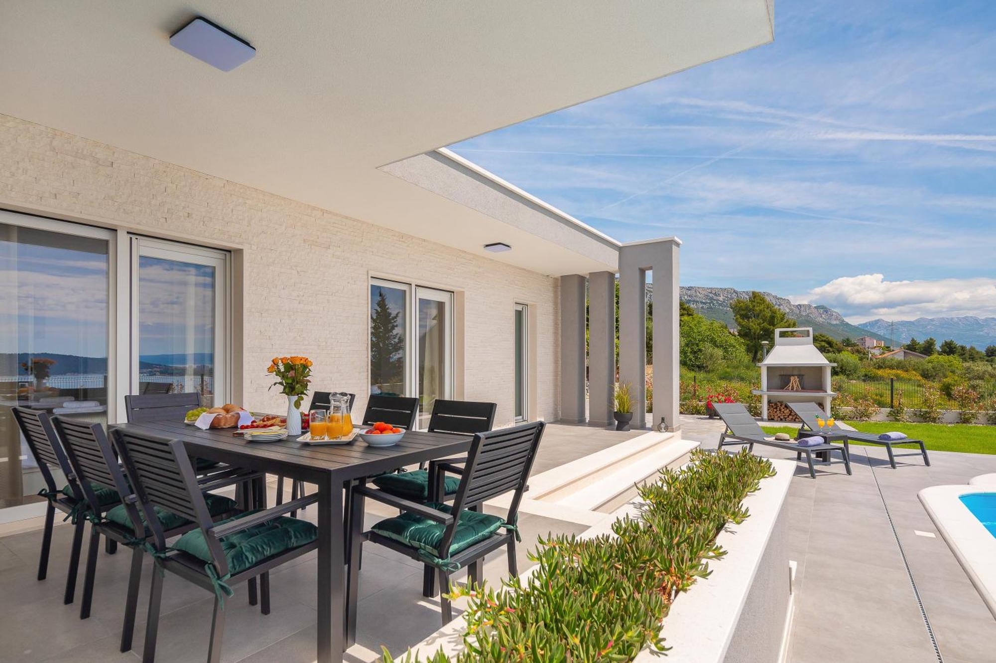 Villa Paradiso Adriatico Kaštela Eksteriør billede
