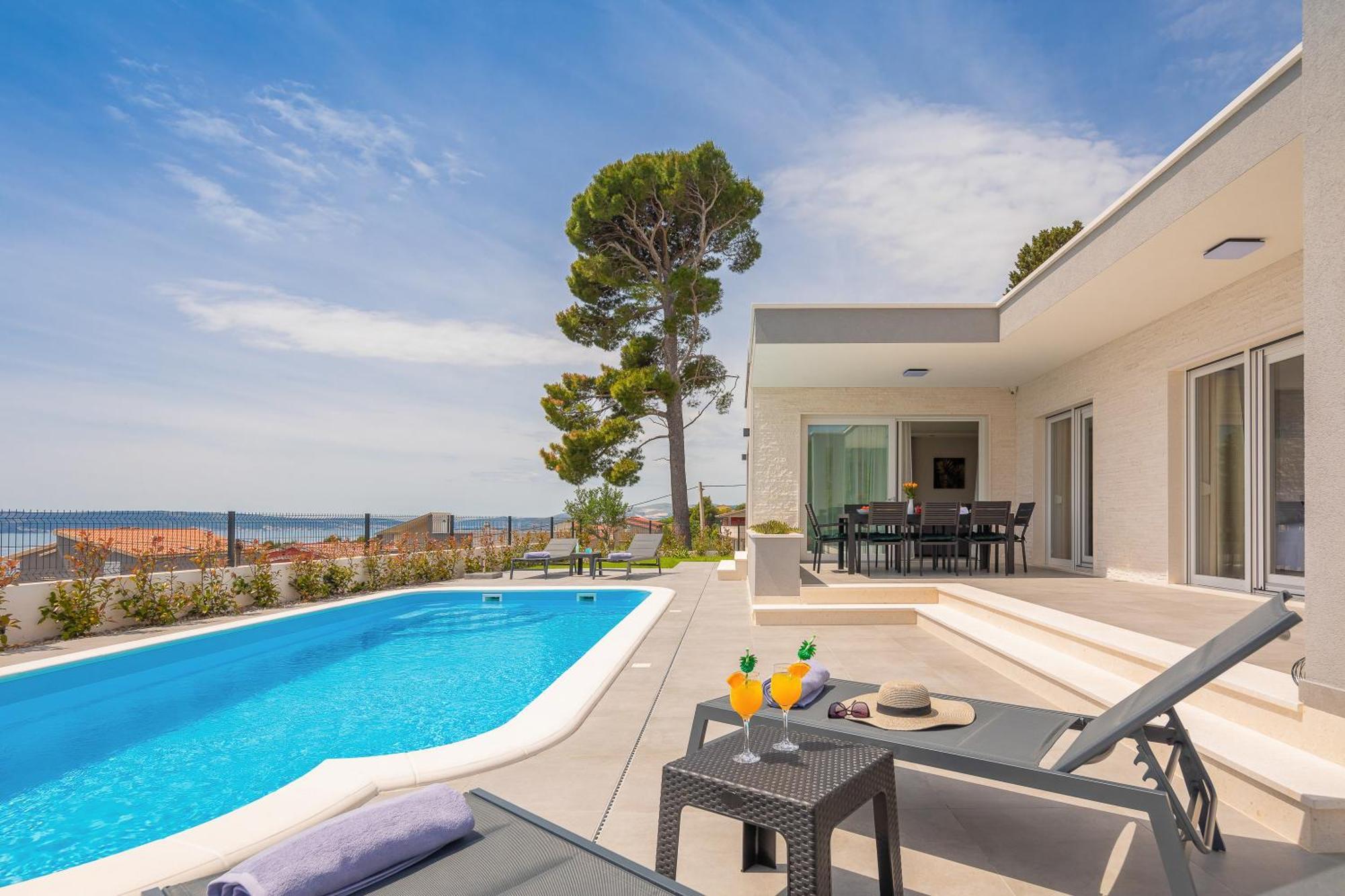 Villa Paradiso Adriatico Kaštela Eksteriør billede