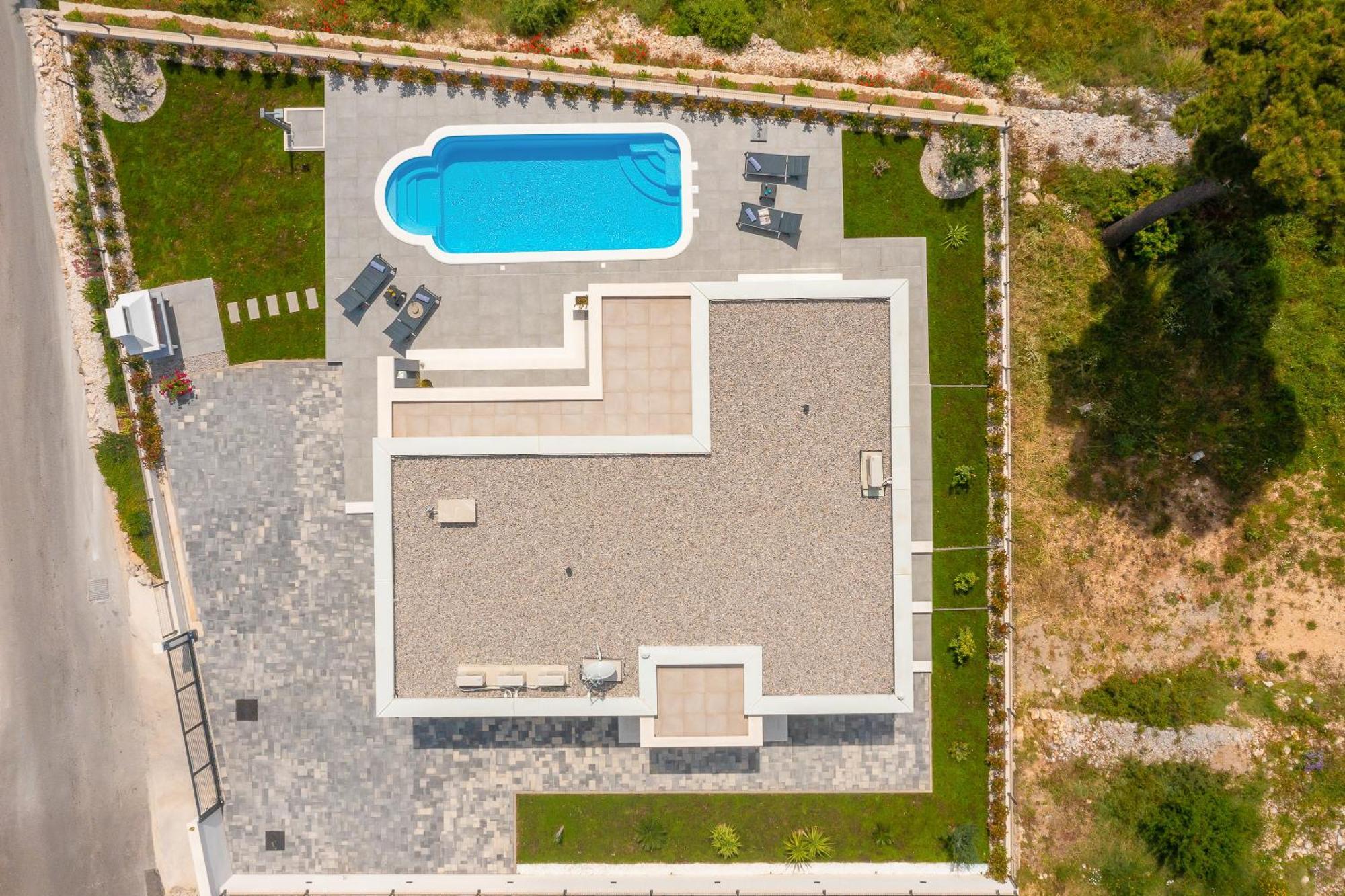 Villa Paradiso Adriatico Kaštela Eksteriør billede